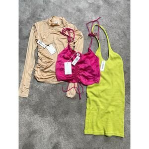 NEW Aritzia Wilfred Womens Clothing Bundle Size XXS Top Dress